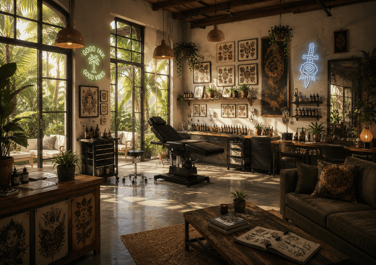 Salon de tatouage à Bali — trouver un tatoueur sur InkMeet